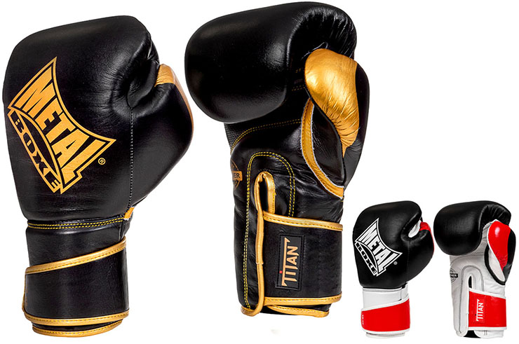 Gants de boxe, Titans - MBGAN400, Metal Boxe