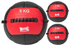 Balón medicinal, Wall Ball - MBFIT500N, Metal Boxe