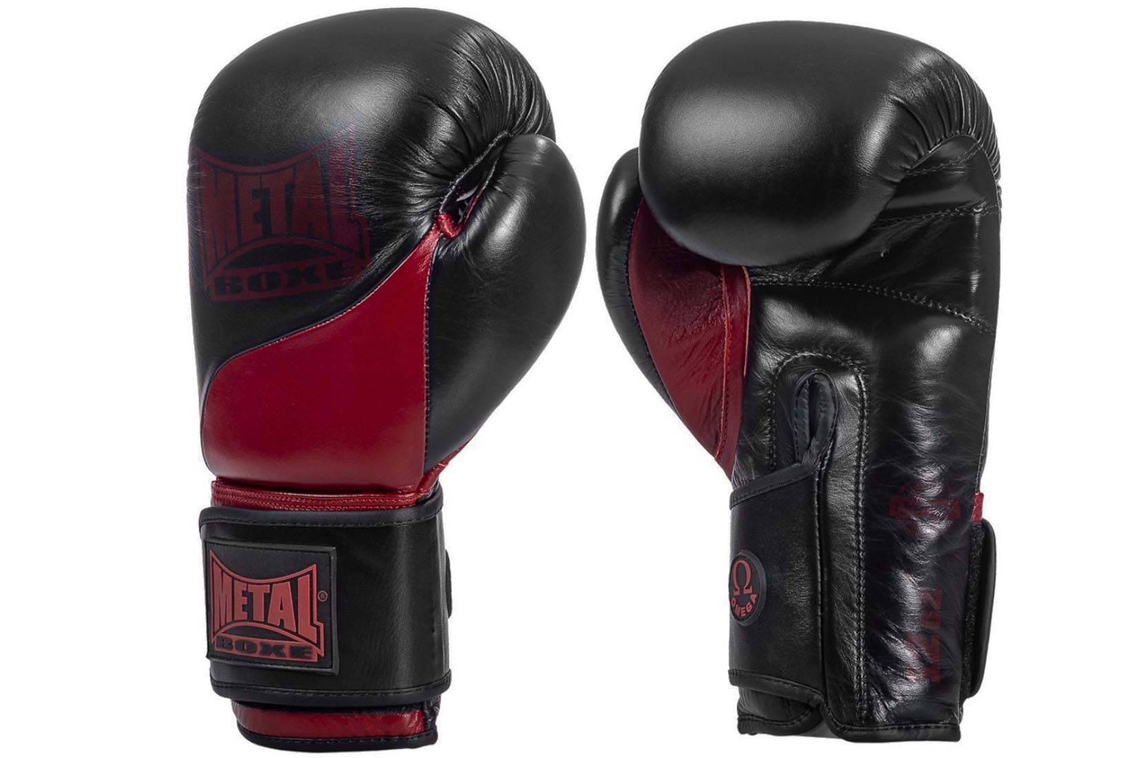 Gants de boxe Titan Métal boxe noir et or 