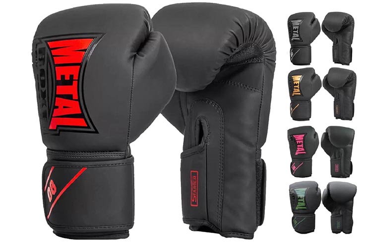 Boxing Gloves, Initiation - STARTER, Metal Boxe