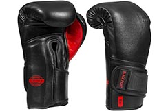 VIP Honoris Lot de 2 Gants de Boxe pour Homme en Cuir synthétique DX Lenta  pour Muay Thai, MMA, Kickboxing, Sac de Frappe Lourd, Coussinets