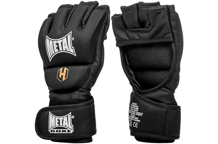 Gants de MMA, Compétition, Hexagone MMA - MBGAN537NSPEHMMA, Métal Boxe