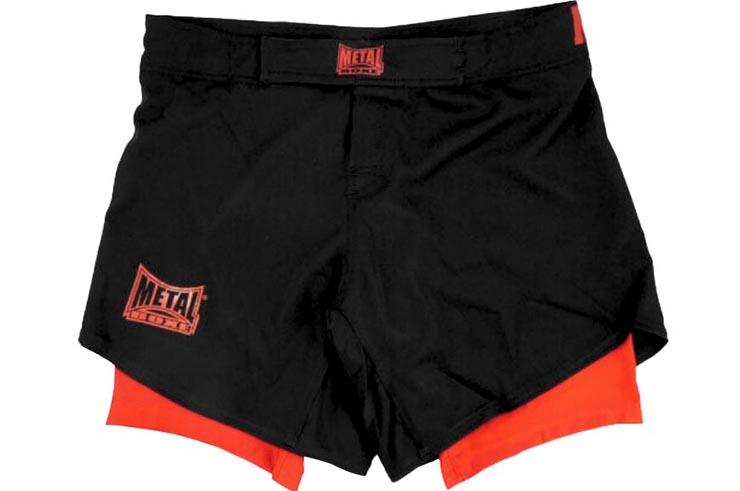 Short MMA, Dual - MBTEX284, Métal Boxe