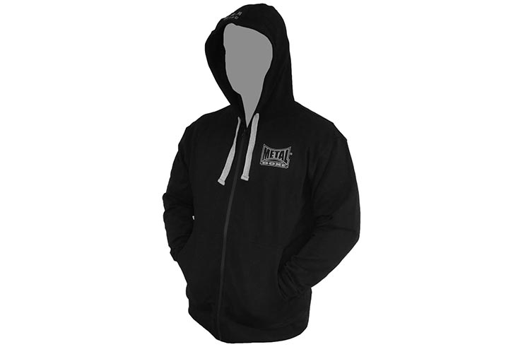 Sweatshirt à zip & capuche - MBTEX84N, Metal Boxe