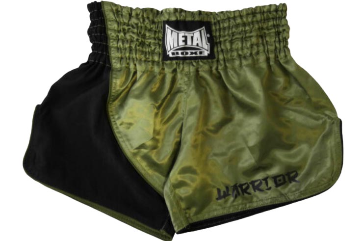 Pantalones cortos Kick & Thaï, Warrior - MBTEX112, Metal Boxe