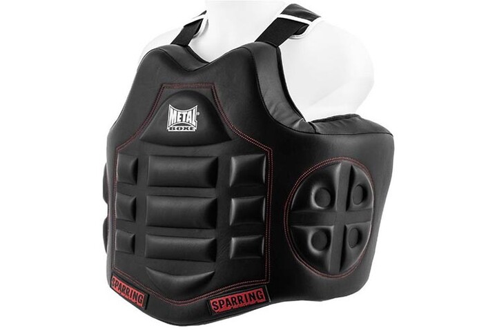 Protetor de peito de corpo inteiro, sparring - MBPRO300N, caixa metálica