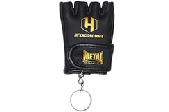 MMA Glove Keyring - Hexagon, Metal Boxe