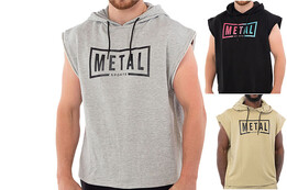 Hoodie, Sleeveless - MSSLH301, Metal Boxe