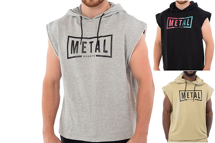 Hoodie, Sleeveless - MSSLH301, Metal Boxe