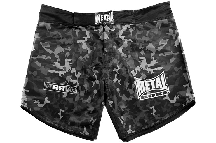 MMA shorts, "Mirror" - MBTEX285MN, Metal Boxe