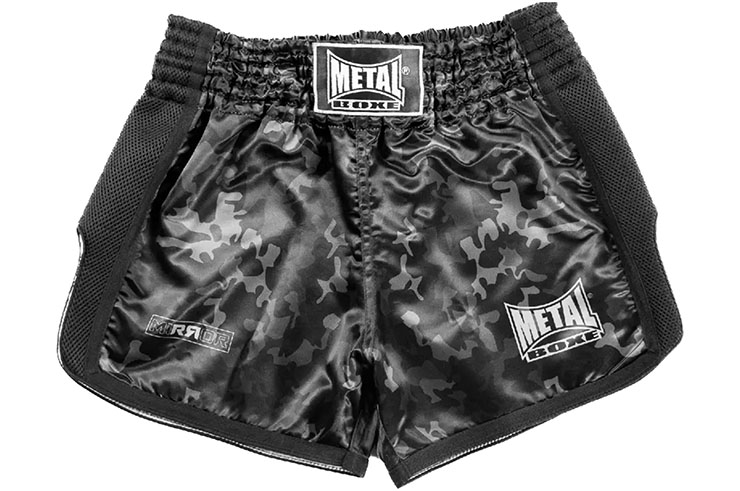 Calções Kick & Thai, Mirror - MBTEX113MN, Metal Boxe