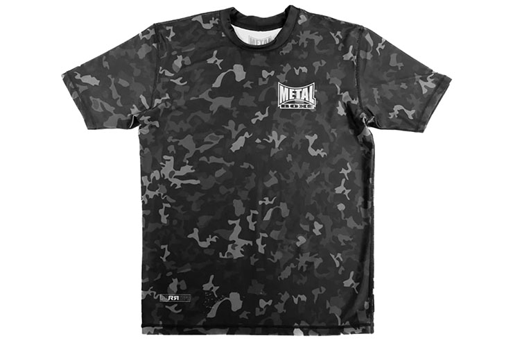 T-shirt de compressão, mangas curtas, Mirror - MBTEX400MN, Metal Boxe