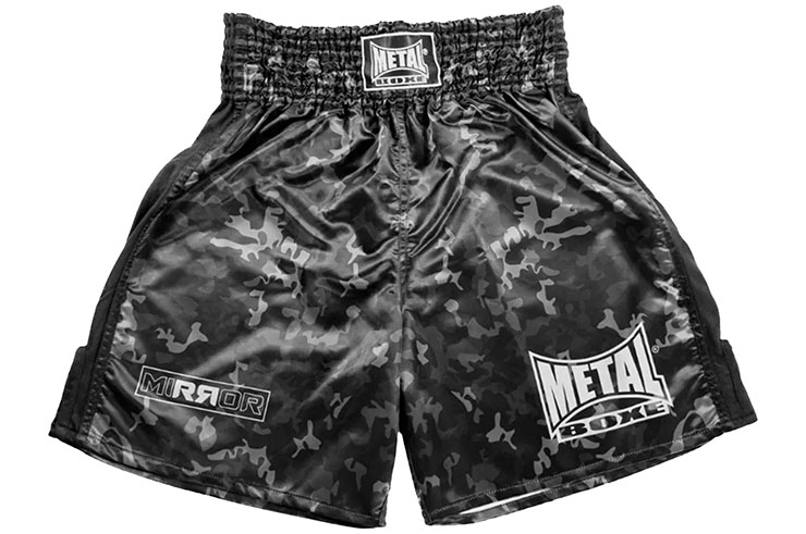English boxing shorts, Mirror - MBTEX75MN, Metal Boxe