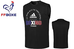 Débardeur de boxe, France - Boxing, Adidas