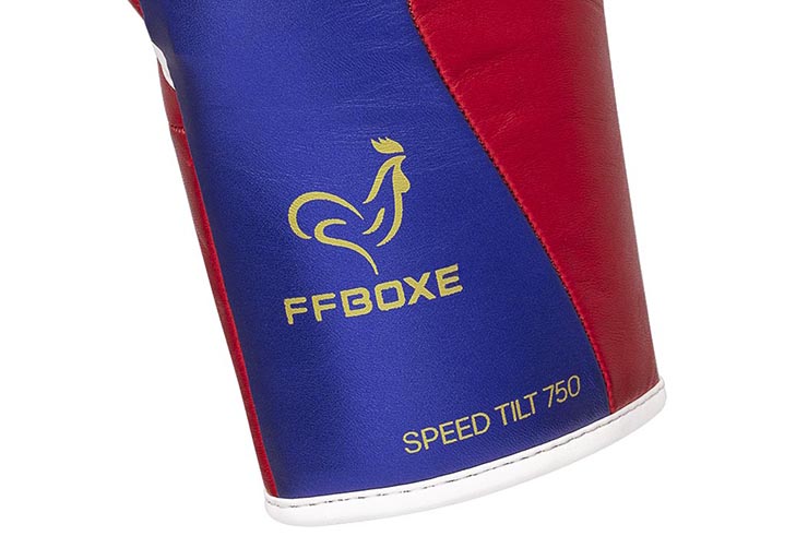 Boxing gloves with laces, FFBoxe, Speed Tilt 750 - SPD750FG, Adidas