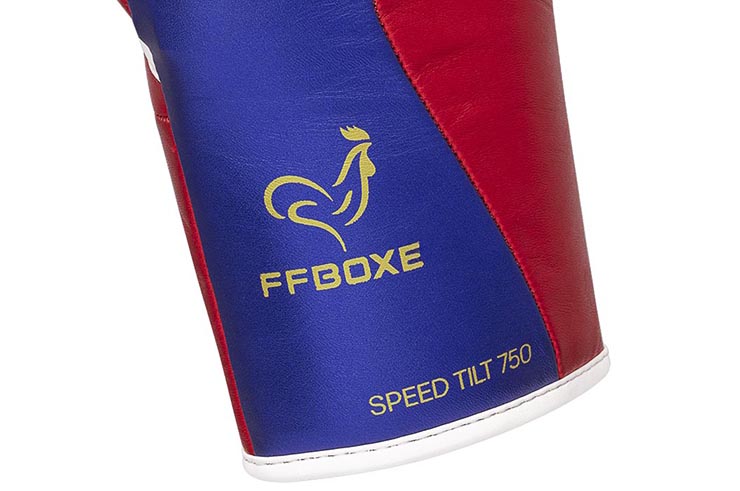 Boxing gloves with laces, FFBoxe, Speed Tilt 750 - SPD750FG, Adidas