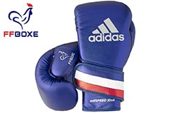 Guantes de Boxeo de Cuero, FFBoxe, Speed ​​510 - ADISBG501SMU, Adidas