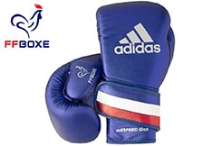 Leather Boxing Gloves, FFBoxe, Speed 510 - ADISBG501SMU, Adidas