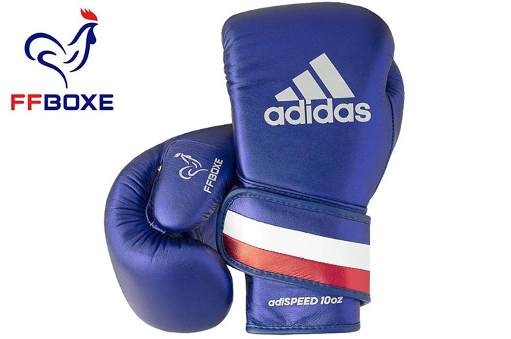 Gants de boxe en Cuir, FFBoxe, Speed 510 - ADISBG501SMU, Adidas