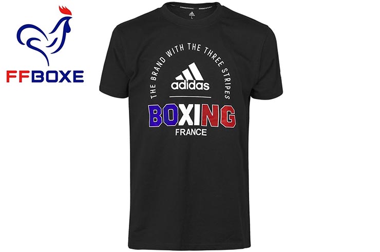 Camiseta, colección del equipo francés - Boxing, Adidas