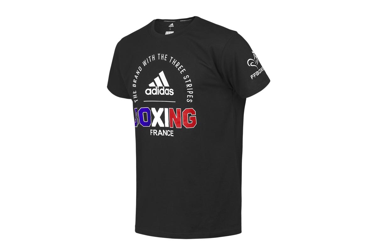 Colgar vestir Presunto Camiseta, colección del equipo francés - Boxing, Adidas - DragonSports.eu