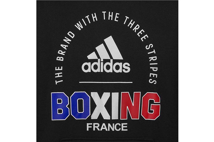 Sudadera con capucha, colección del equipo francés - Boxing, Adidas