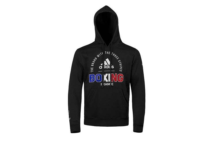 Hooded sweatshirt, French team collection - Boxing, Adidas