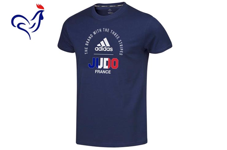 T-shirt, French team collection - Judo, Adidas
