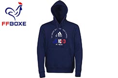 Hooded sweatshirt, French team collection - Judo, Adidas
