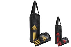 Guantes y saco de boxeo | Introducción al boxeo, Adidas