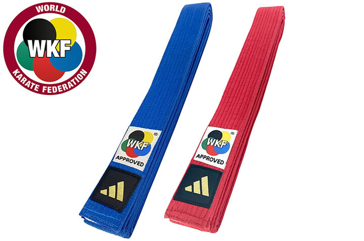 Cinturón de Karaté, WKF - ADIB250K, Adidas