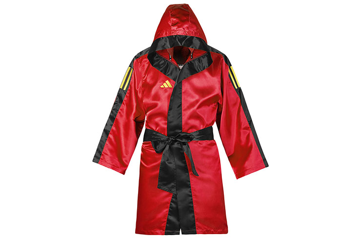 Albornoz de boxeo con capucha, satén - ADIBX3R, Adidas