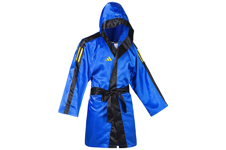 Albornoz de boxeo con capucha, satén - ADIBX3R, Adidas