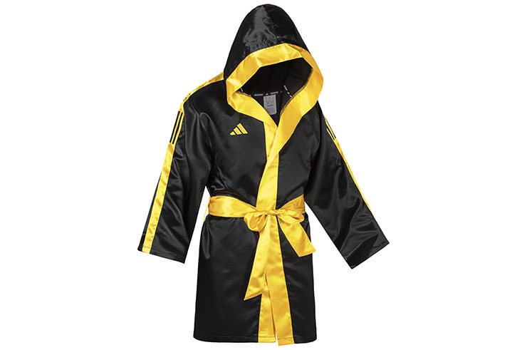 Albornoz de boxeo con capucha, satén - ADIBX3R, Adidas