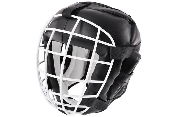 Casco de combate de rejilla, Negro - Yoseikan Budo, Noris