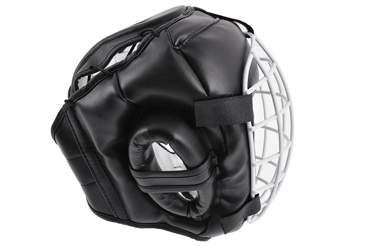 Casco de combate de rejilla, Negro - Yoseikan Budo, Noris