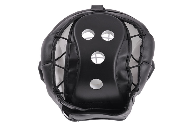 Casco de combate de rejilla, Negro - Yoseikan Budo, Noris