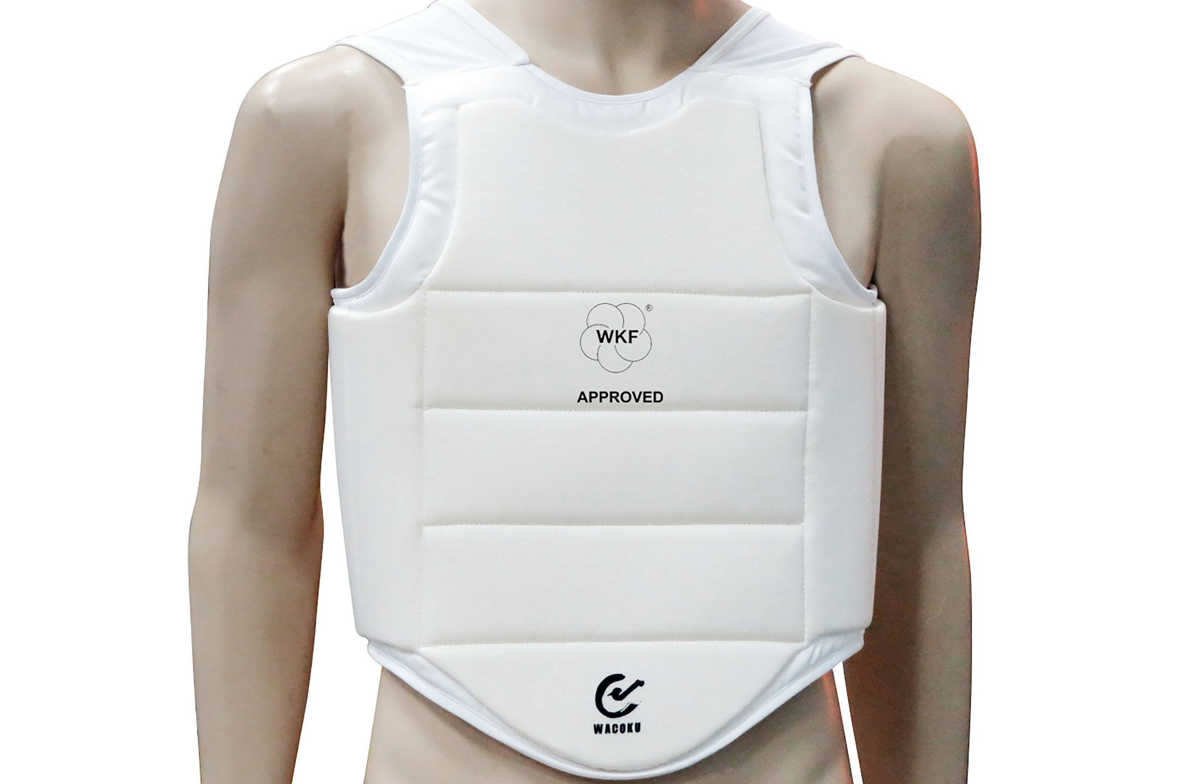 WESING Women Karate Chest Guard Female Karate Chest Protector WKF Approved 