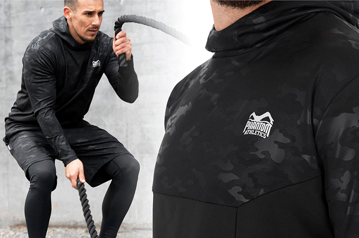 Hooded sweatshirt - Shadow, Phantom Athletics