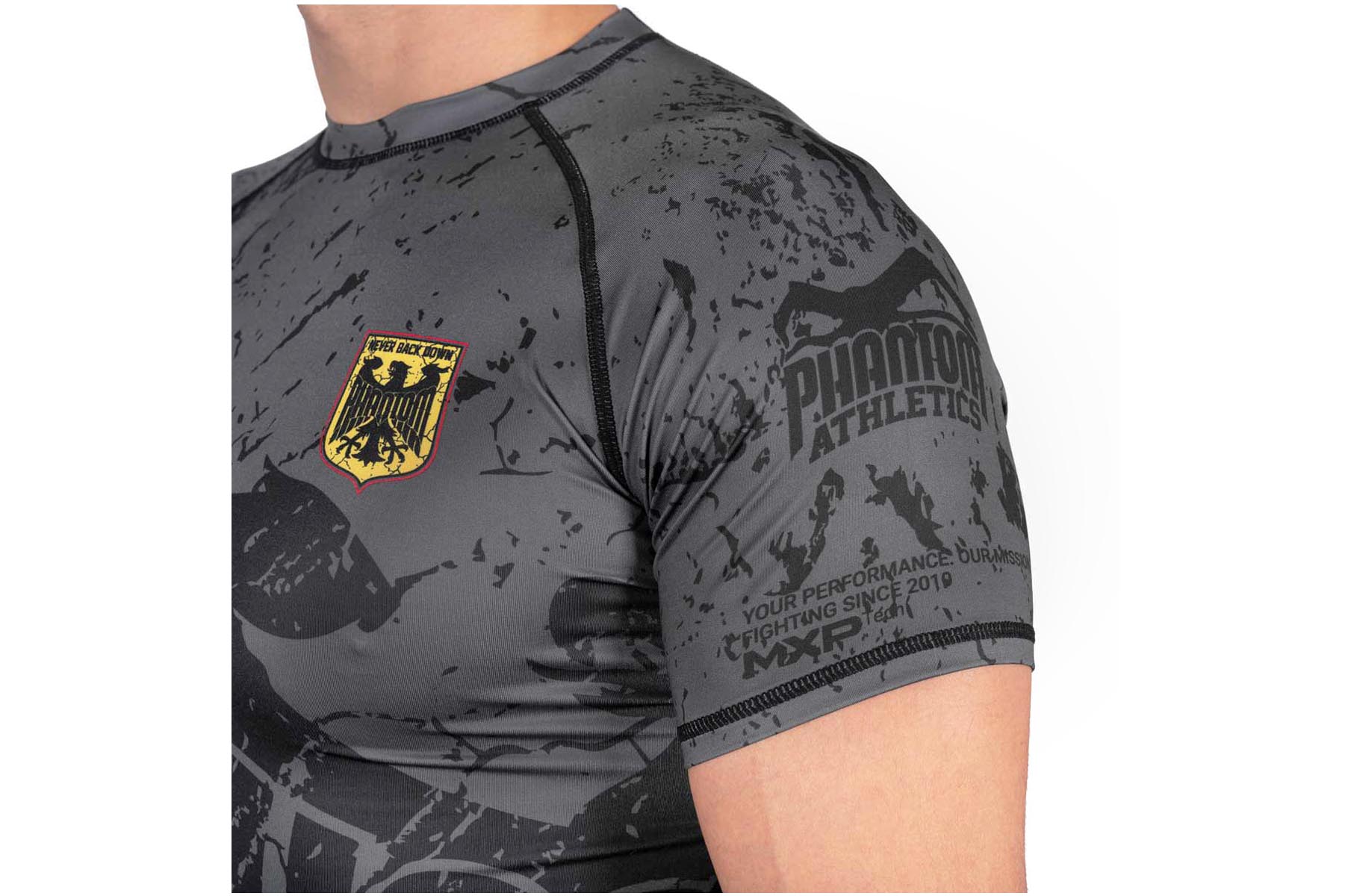 T shirt de compression Manches courtes Germany Phantom
