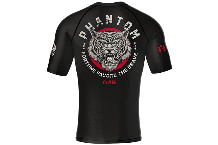 Camiseta de compresión, manga corta - Tiger, Phantom Athletics