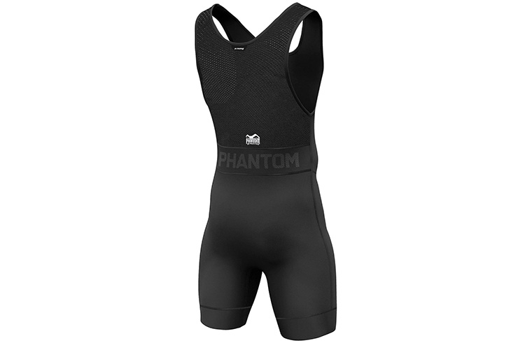 Maillot de lutte, Noir - Storm, Phantom Athletics