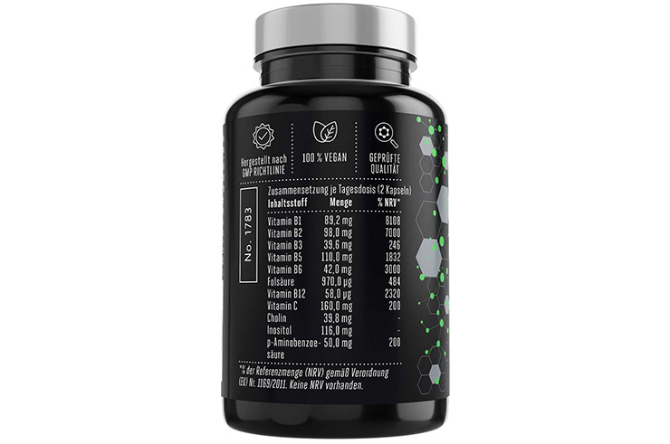 Complemento alimenticio - Vitamina B, Phantom Athletics