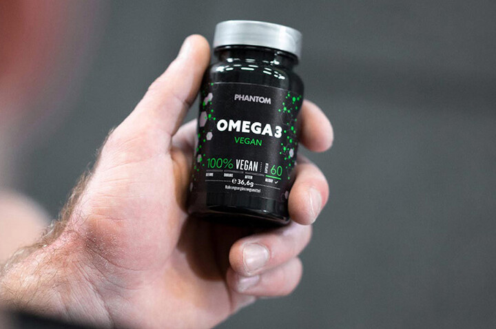 Informações adicionais Alimentação - Ómega 3, Phantom Athletics