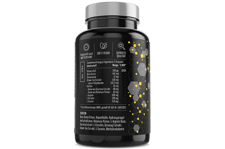 Informações adicionais Alimentação (Vegan) - Reforço de Desempenho, Phantom Athletics