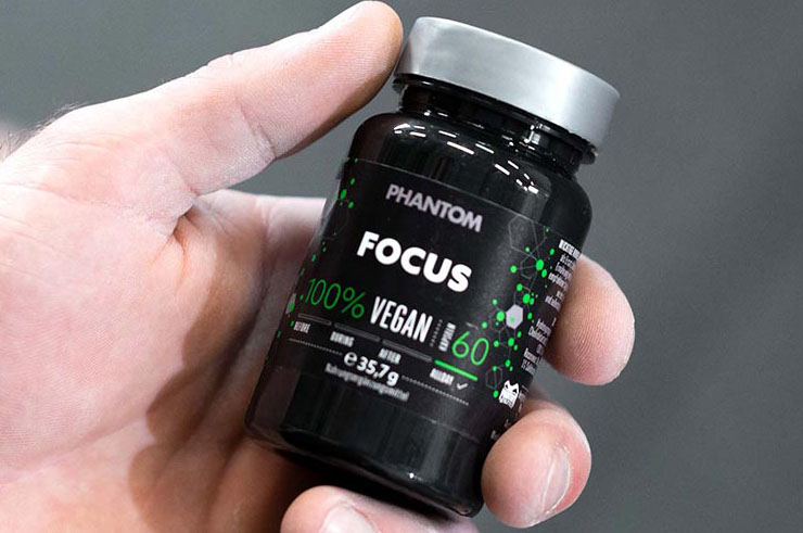 Informações adicionais Alimentação Vegan - Foco , Phantom Athletics