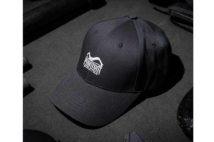 Casquette noire, logo classique - Team, Phantom Athletics