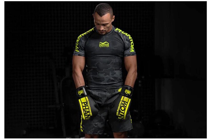 T-shirt de compressão, manga curta - Evo Neon, Phantom Athletics