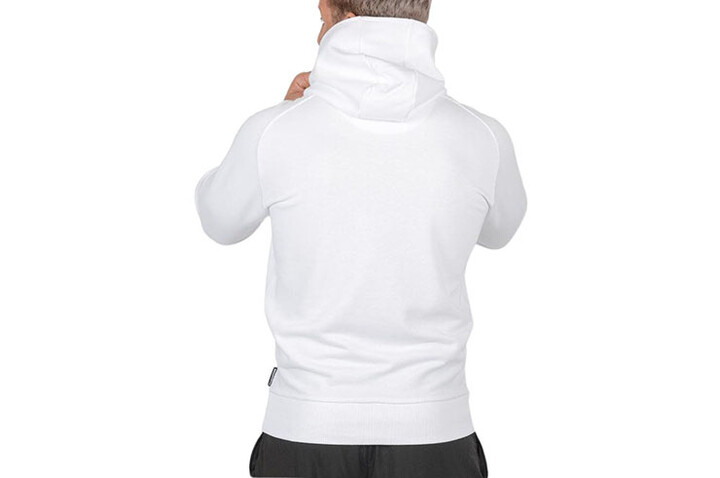 Sweatshirt à capuche blanc, classique - Phantom Athletics