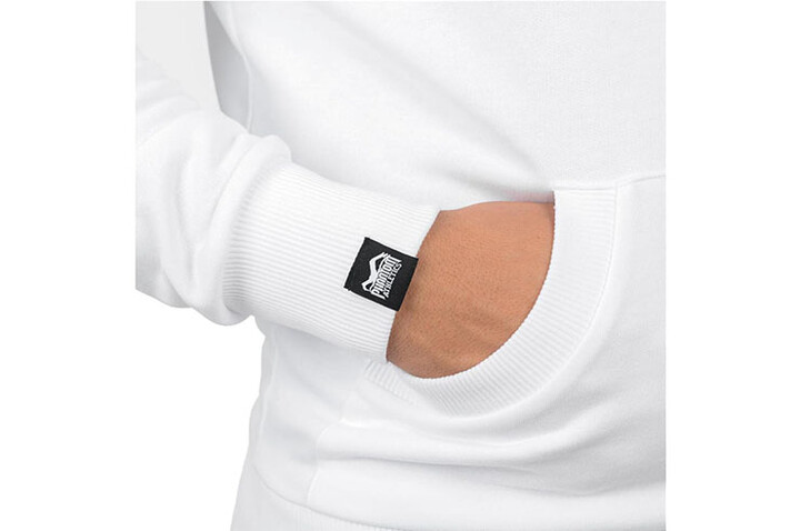 Sweatshirt à capuche blanc, classique - Phantom Athletics